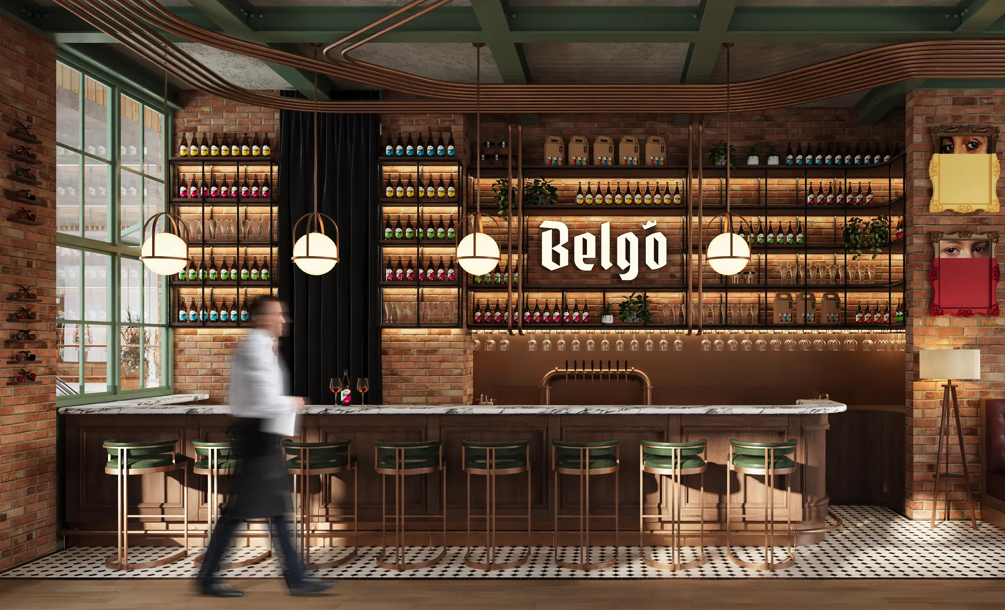 Belgo Bangkok by StudioDuo, Bangkok, Thailand